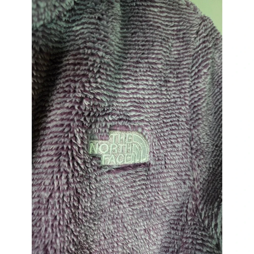 The North Face Lavender Plush Fleece Quarter Zip Pullover Womens‎ Medium Cozy